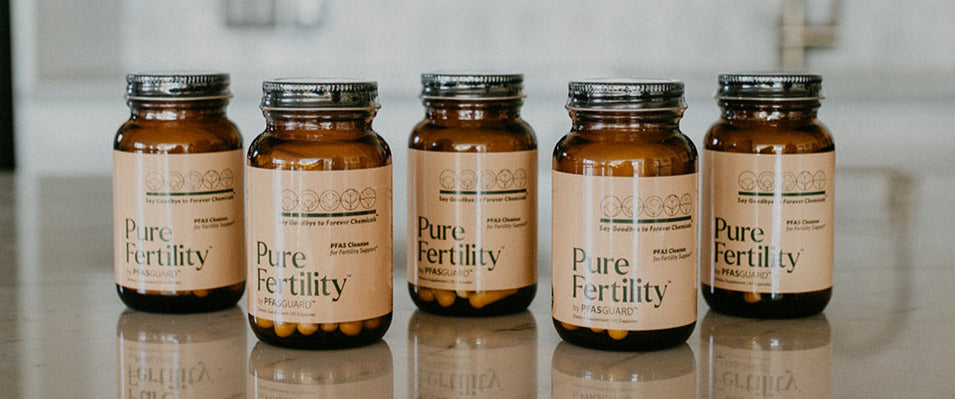 PureFertility Microplastic PFAS Toxicity Cleanse | 5 Month Program for Fertility Support for Women and Men