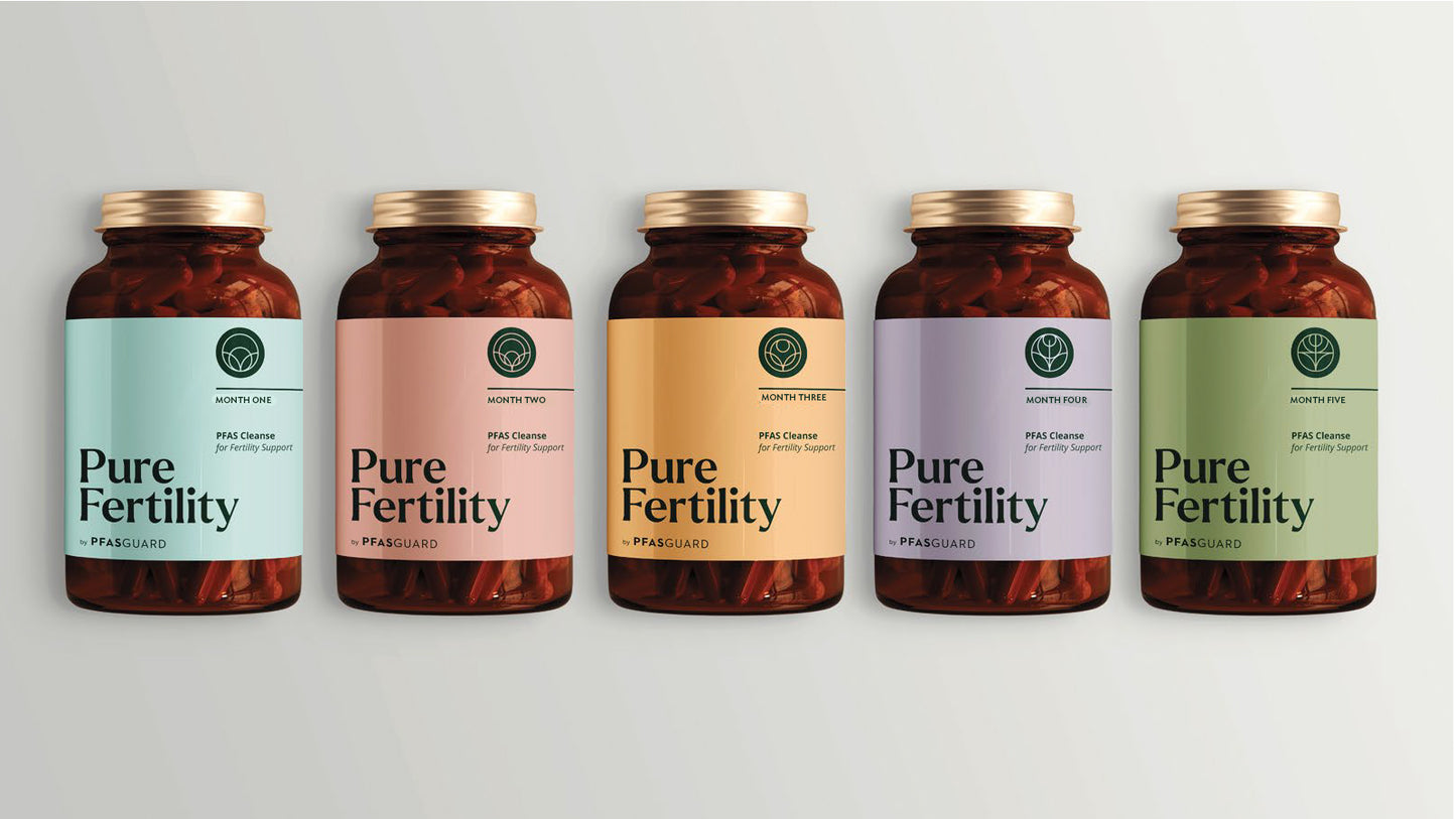 PureFertility PFAS Cleanse | 5 Unit Program for Fertility Support